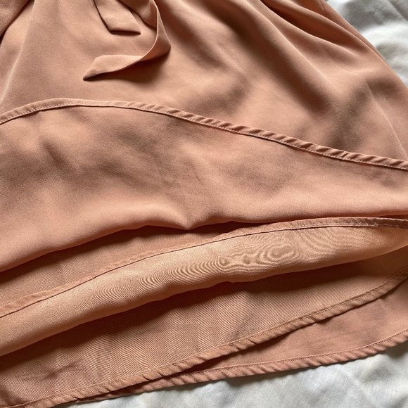 SOLD - Beautiful Pink Dress with Crochet Flower Details - Picture 5 of 9